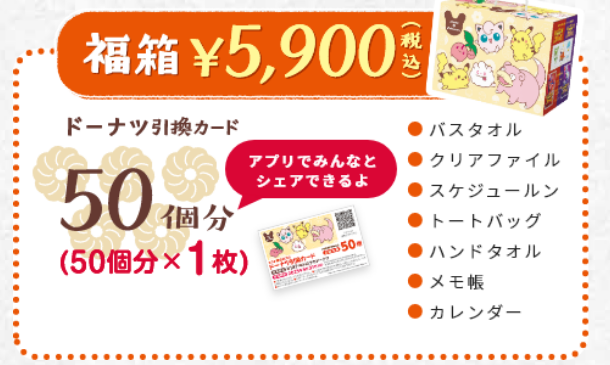 福箱5,900円(税込)